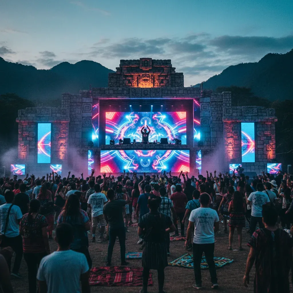 DJ Xelaju MC pone a bailar Explanada 5