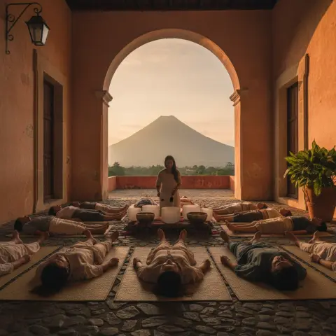 Baño de sonido en Guatemala: una experiencia para calmar el alma