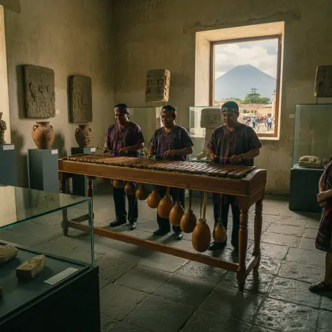 La marimba se muda al Museo Nacional: una cita con el ritmo entre piezas mayas