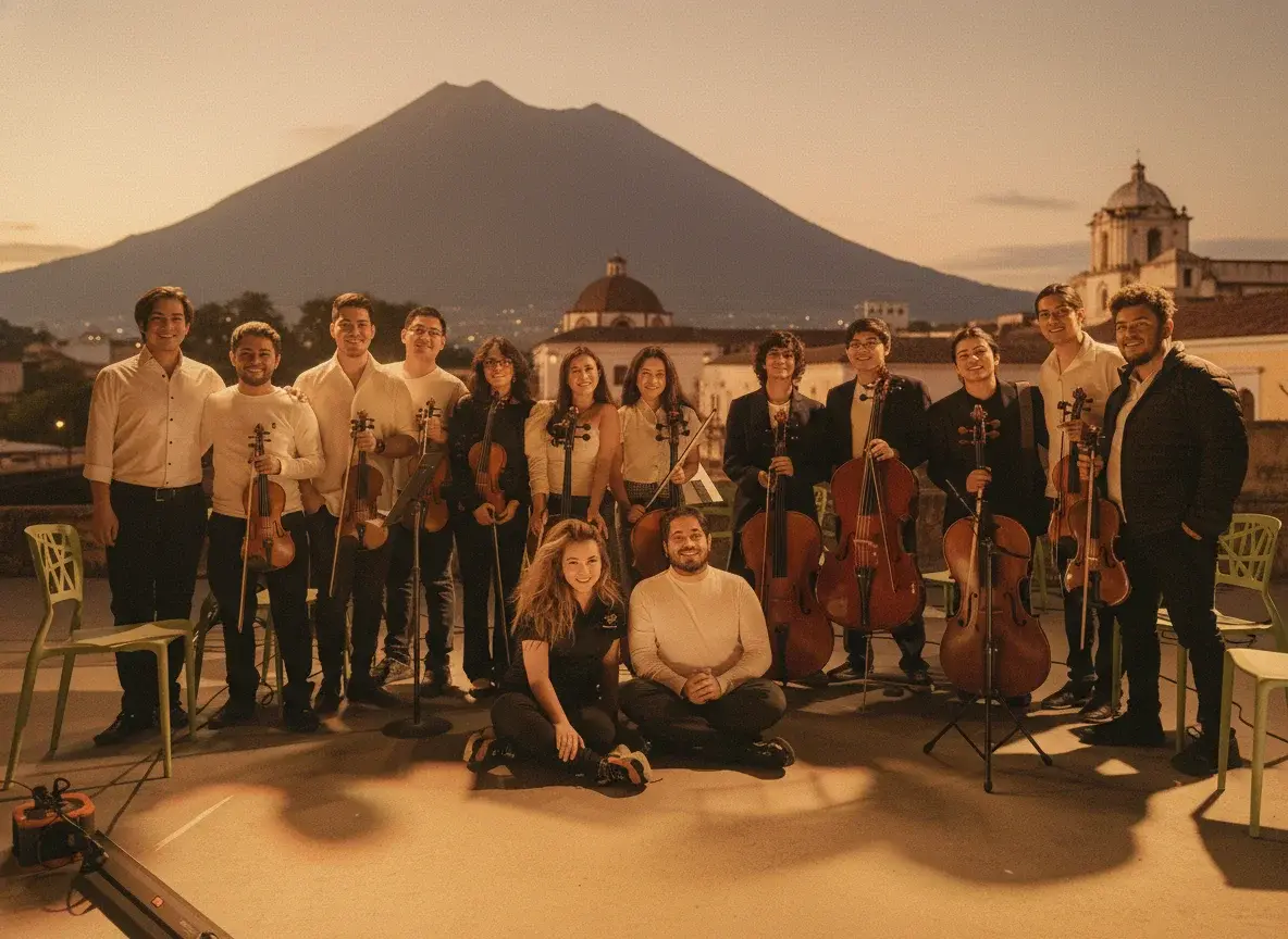 Serenatas en Antigua Guatemala: música clásica con vistas a los volcanes