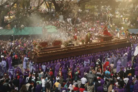 Cuaresma 2026 en Antigua Guatemala: recorridos procesionales que no podés perderte