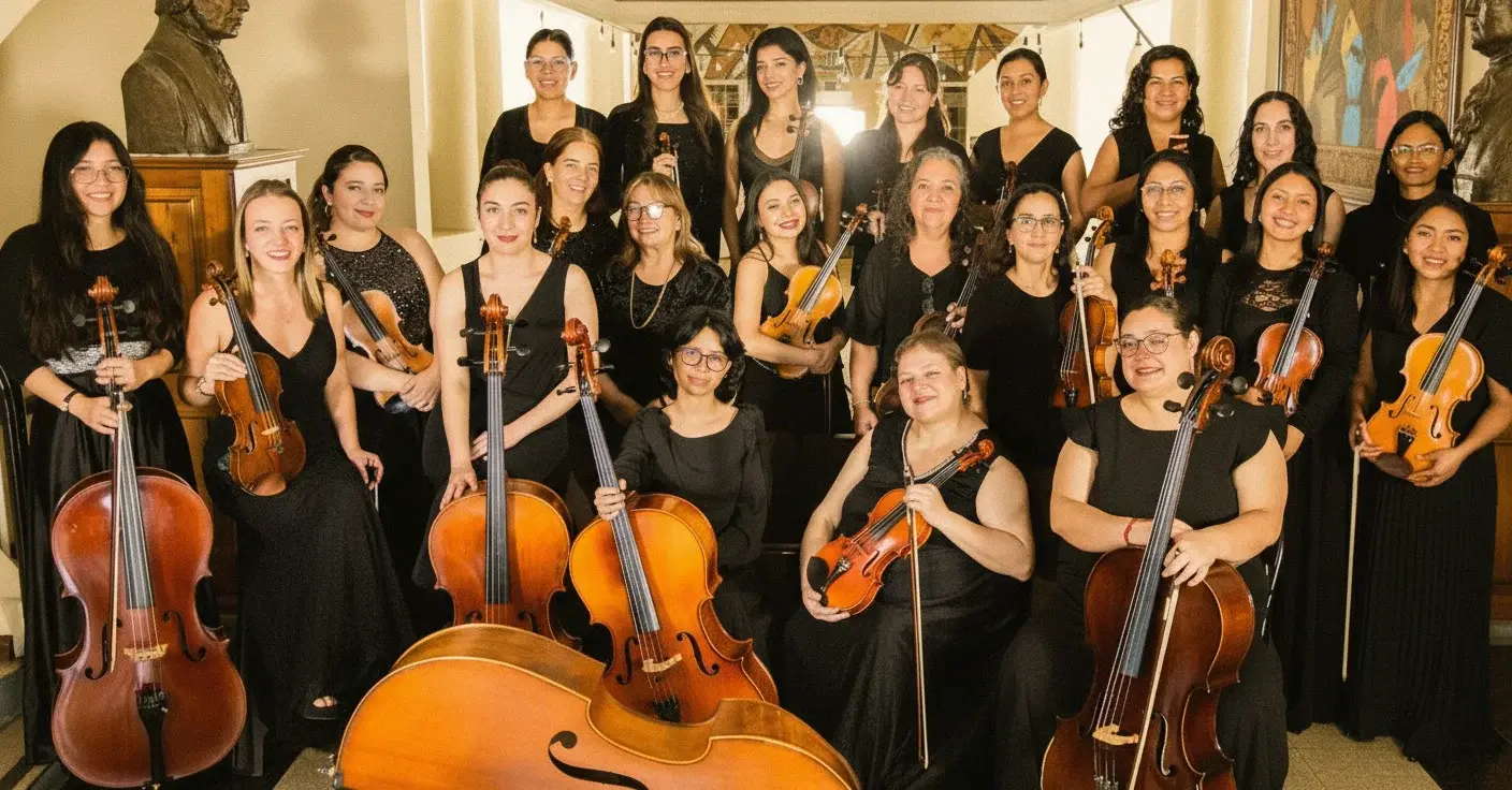 La Camerata Femenina debuta en el Día de la Mujer: música de cámara con alma de plata