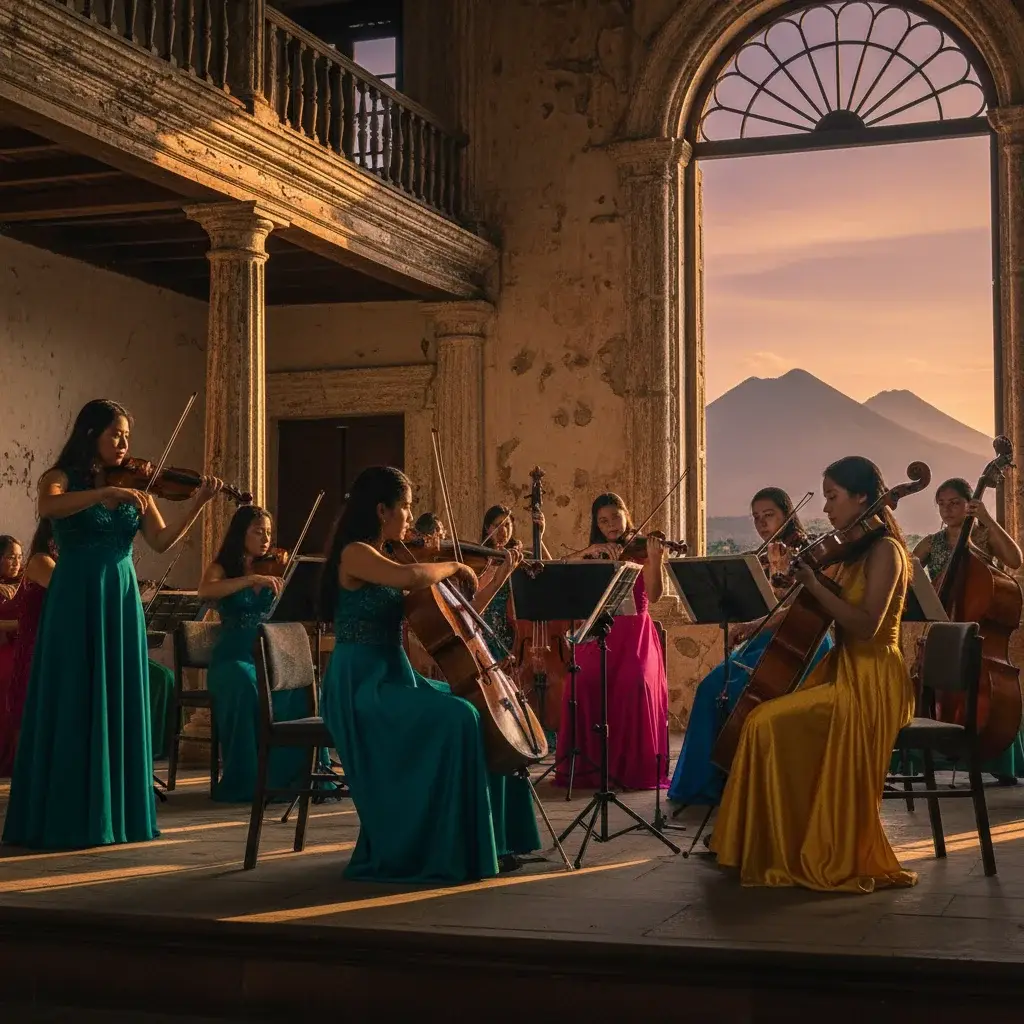 La Camerata Femenina hace historia en el Teatro Nacional