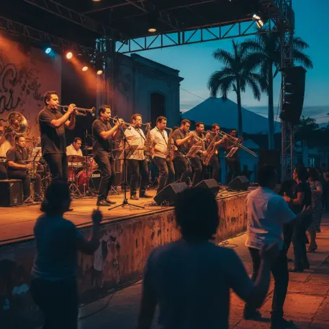 La Big Band Municipal le pone el toque chapín al Jazz Festival