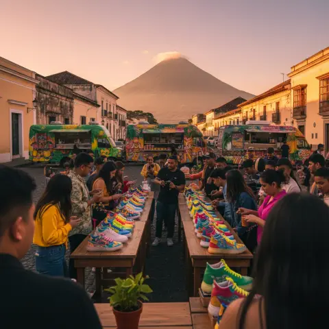 Sneakers & Trucks: Para los fiebres de los tenis y la buena comida