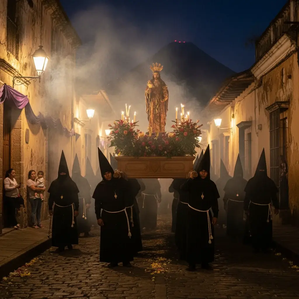 Tradición en la Zona 1: El Cristo del Amor recorre el Centro Histórico