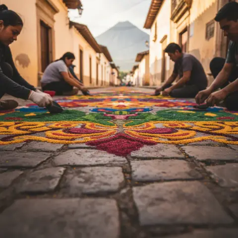 Taller de alfombras en Zona 16: sacá a relucir tu lado aserrinero