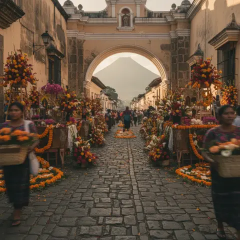 Antigua Flower: una escapada colorida desde la capital