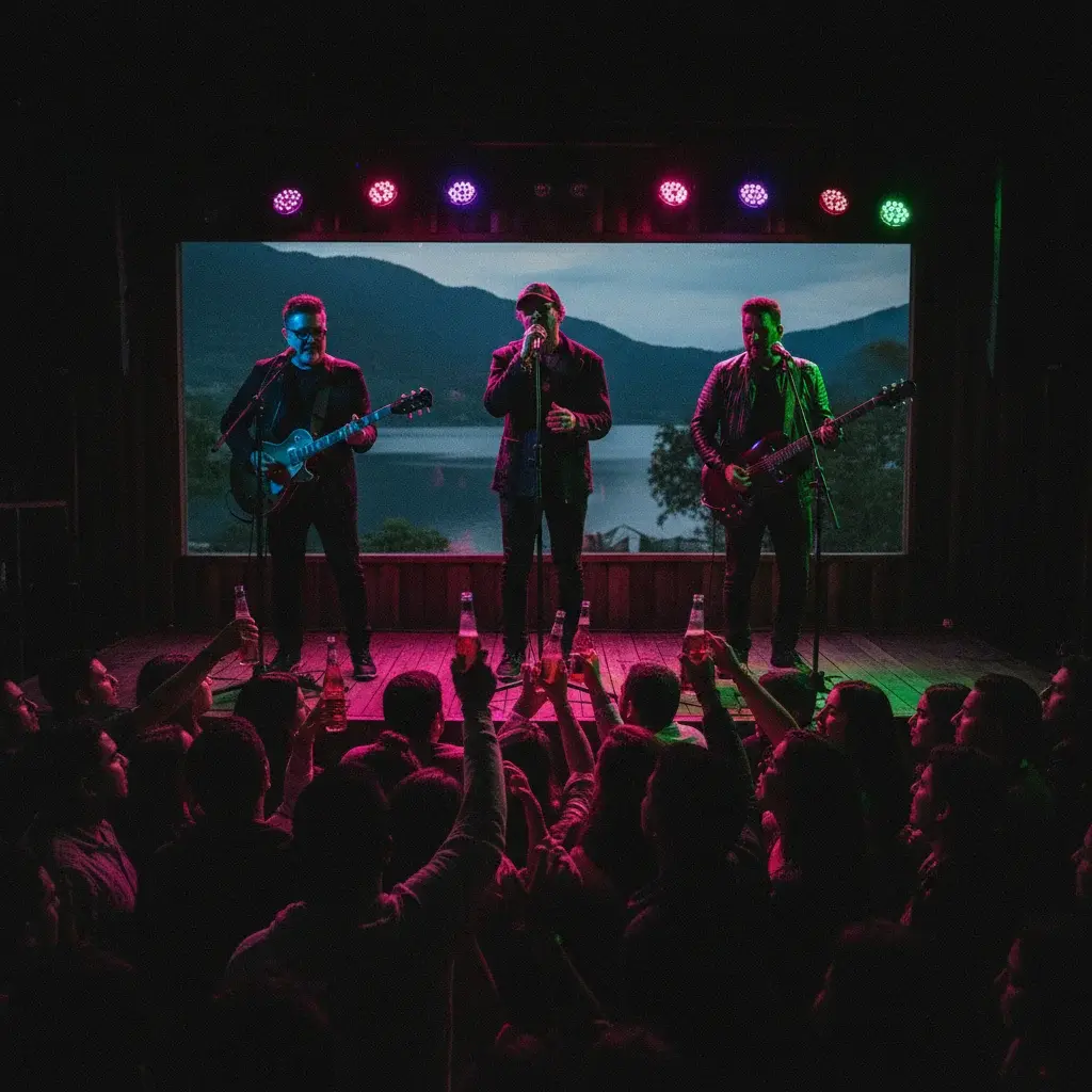 Bohemia Suburbana en Pana Rock: rock nacional a la orilla del lago