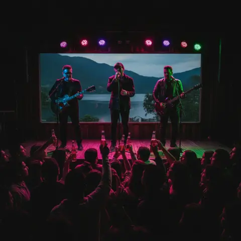 Bohemia Suburbana en Pana Rock: rock nacional a la orilla del lago