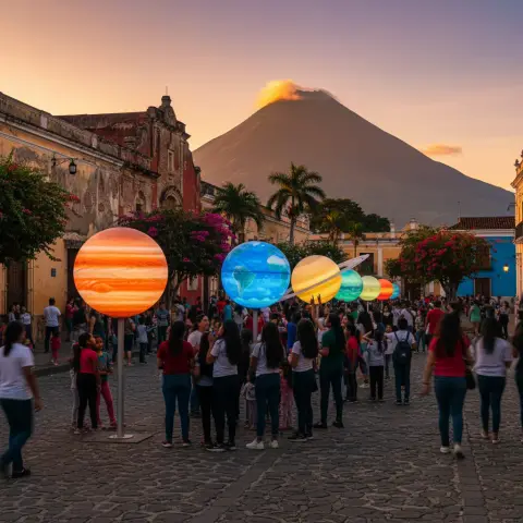 Un colazo por el espacio: Exhibición Planetaria en Zona 16