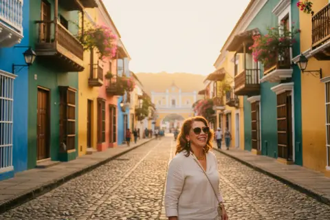 ¡Cynthia Klitbo anda de rol por Guate! La actriz derrocha buena vibra