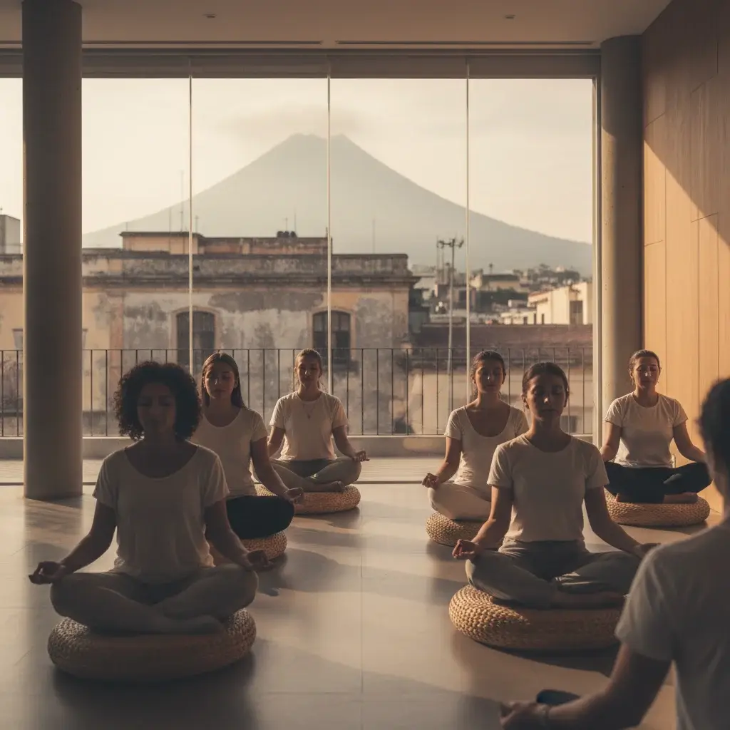 Bajale dos rayitas al estrés: Taller de meditación budista en la ciudad