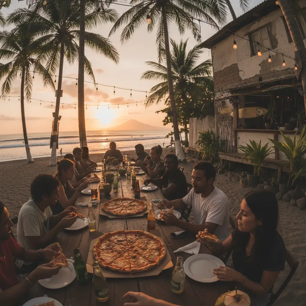 El trip de finde perfecto: Bitcoin Beach Dinner en El Zonte
