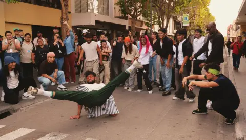 La fiebre de Michael Jackson resucita con todo en el Paseo de la Sexta