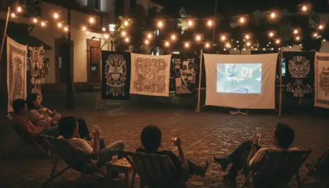 Cineforo de Frida Kahlo: arte, chelas y plática en Cayalá