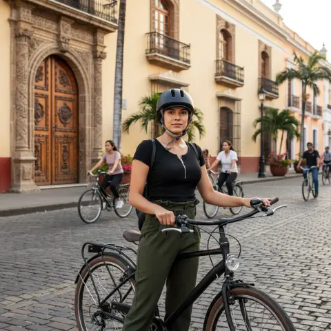 ¡A darle pedal! Un bicitour chilero por los museos del Centro Histórico