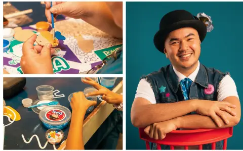 Sacá tu lado más creativo: llegan los talleres de arte con Luca