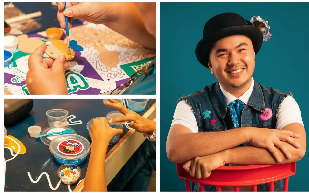 Sacá tu lado más creativo: llegan los talleres de arte con Luca