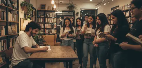 Alejandro Sago presenta su primer libro en SOPHOS: una velada para lectores chispudos