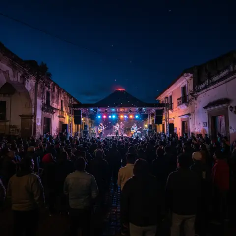 Bohemia Suburbana agarra rumbo para Tecpán: ¡Puro rock nacional con frío!