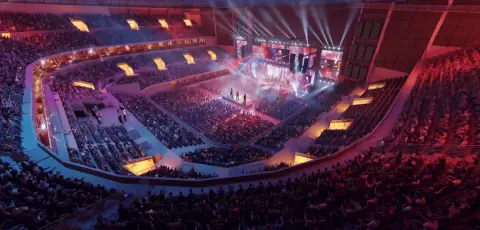 Así va a ser Arena Gallo, el nuevo gigante para conciertos en Guate