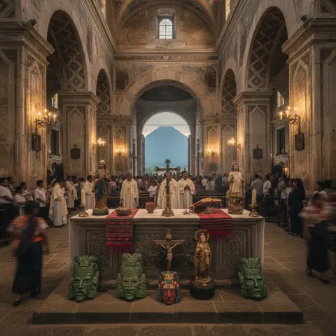 Arte y fe de las Verapaces: Excursión a la muestra Sincretismo en Santo Domingo
