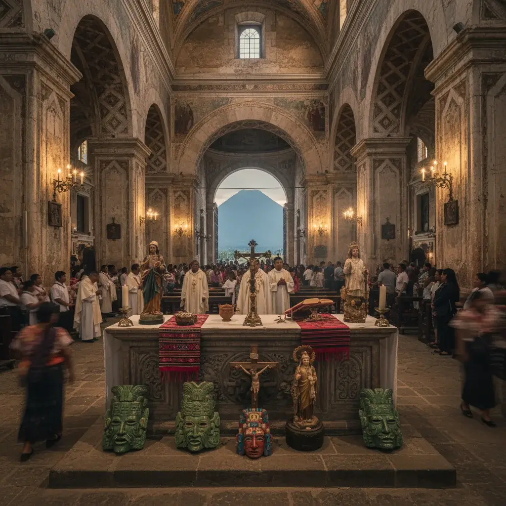 Arte y fe de las Verapaces: Excursión a la muestra Sincretismo en Santo Domingo