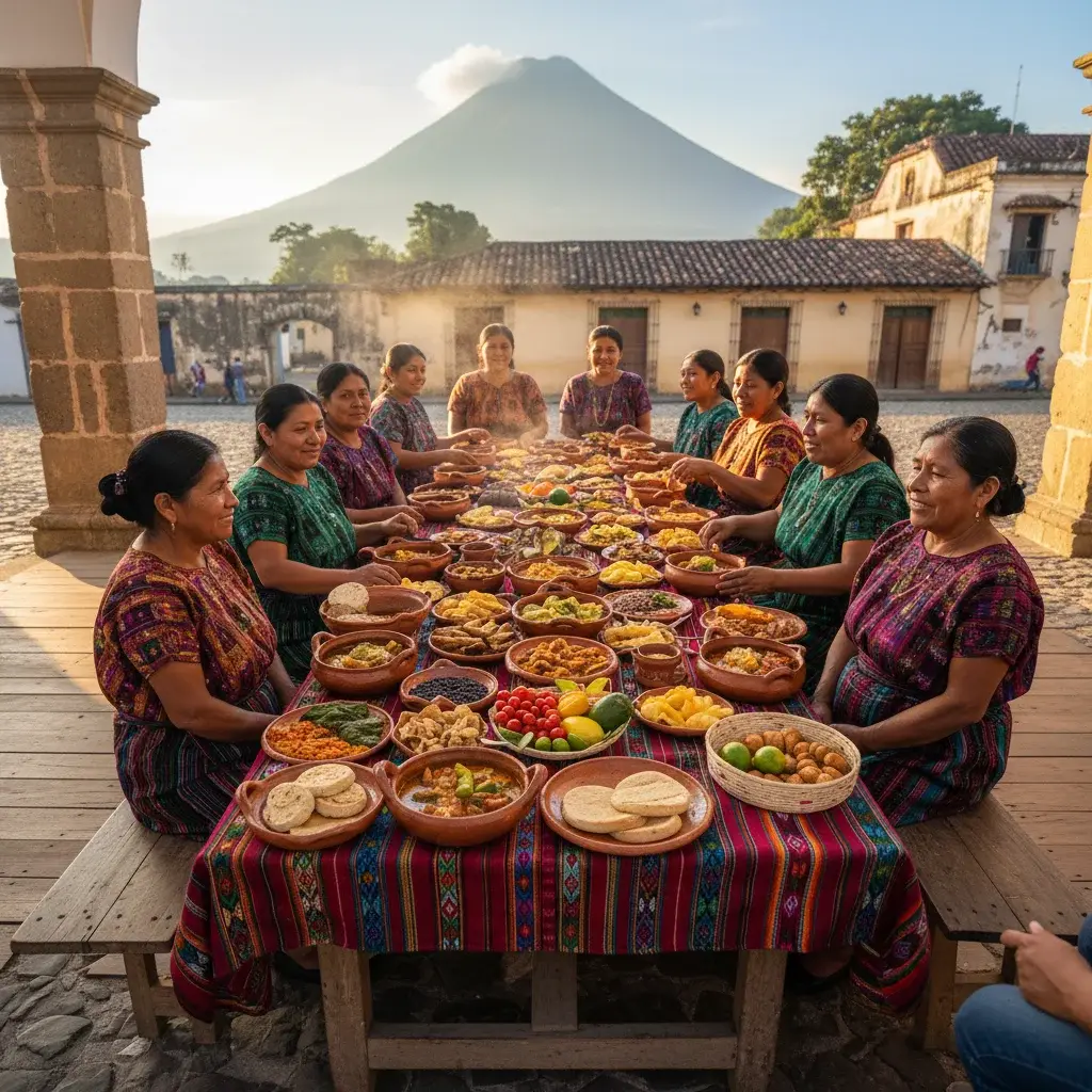 ¡A saciar el hambre de cultura! Lanzan libro sobre la gastronomía Poqomchi'
