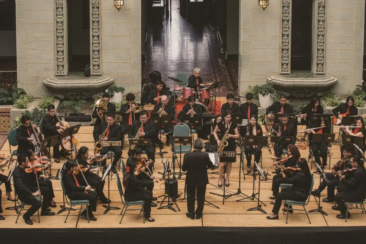Guateorquesta armará el toque de a grapa en el Palacio Nacional