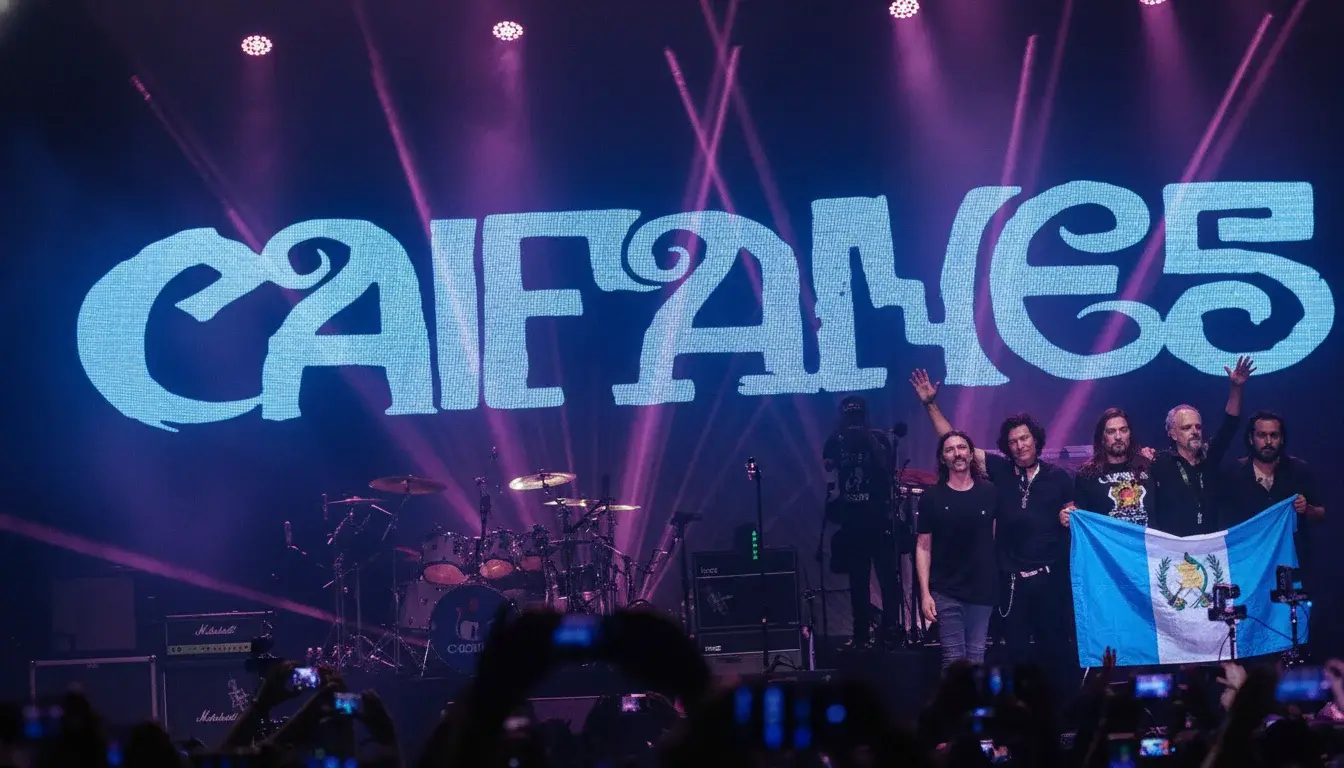 ¡Pilas! Caifanes confirma concierto en Guatemala para 2026