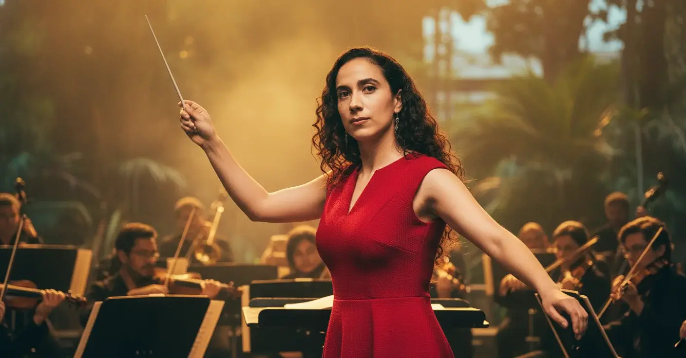 ¡Puro orgullo! Gabriela Corleto hace historia al mando de una orquesta sinfónica