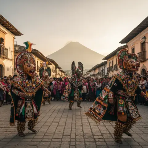 Color, baile y máscaras: San Pedro Jocopilas se viste de gala con su Gran Convite
