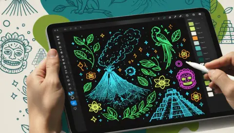 ¡Sacá tu lado artístico! SumArte x Guate busca a los mejores ilustradores