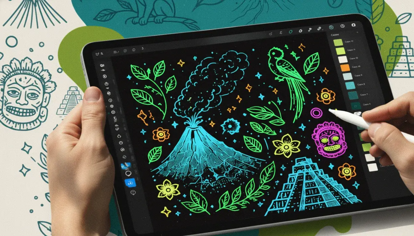 ¡Sacá tu lado artístico! SumArte x Guate busca a los mejores ilustradores