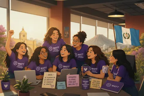 W4TT Anfitrionas: El encuentro que empodera a las mujeres en tech en Guate
