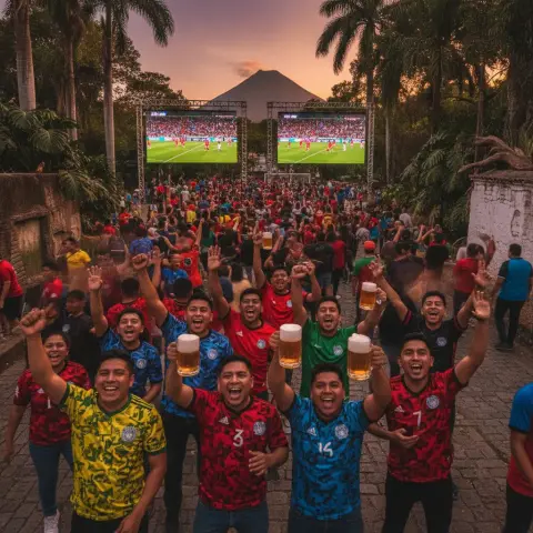 ¡La fiebre del Mundial se vive en la Zona Fanáticos Modelo del Zoo La Aurora!