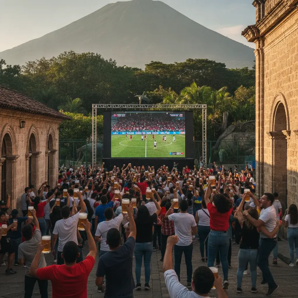 Chelas y futbol: La Zona Fanáticos Modelo revienta el Zoo La Aurora