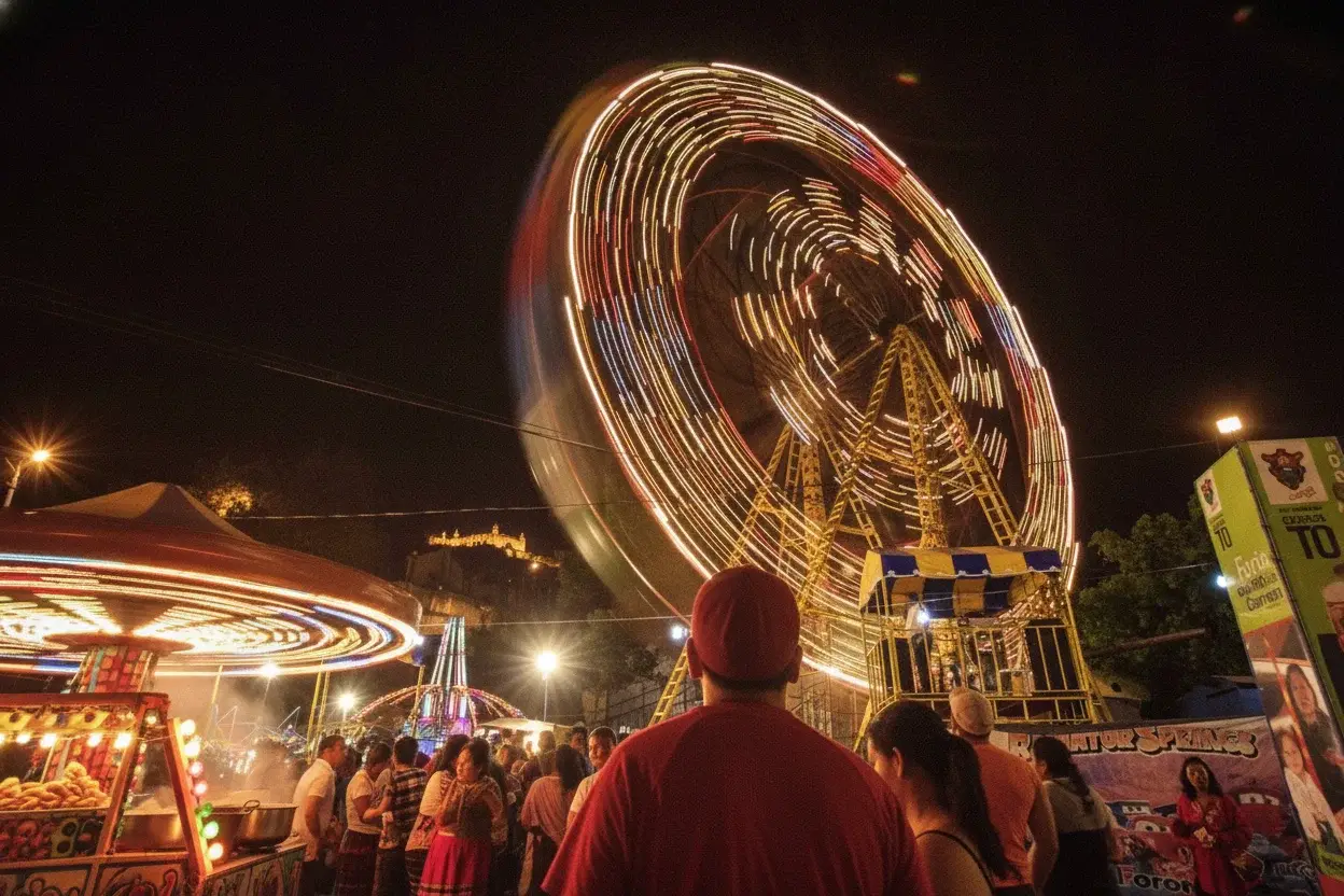 La Feria del Cerrito del Carmen ya huele a garnachas y churros