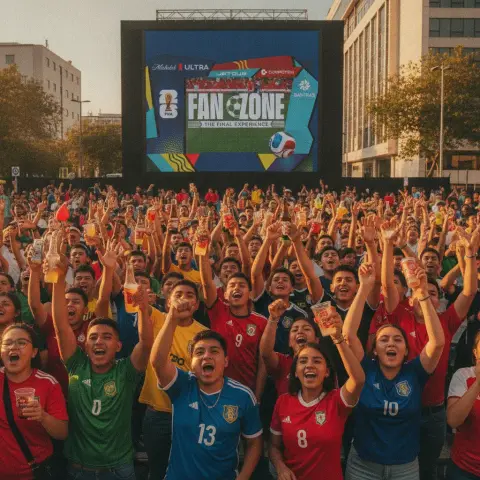 ¡Pura tensión! Viví la Final del Mundial en pantalla gigante en Décima Plaza
