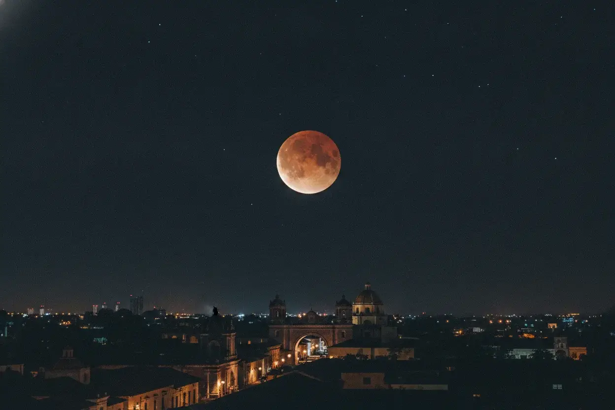 ¡Mirá pa'rriba! Se viene un eclipse lunar parcial visible en Guate