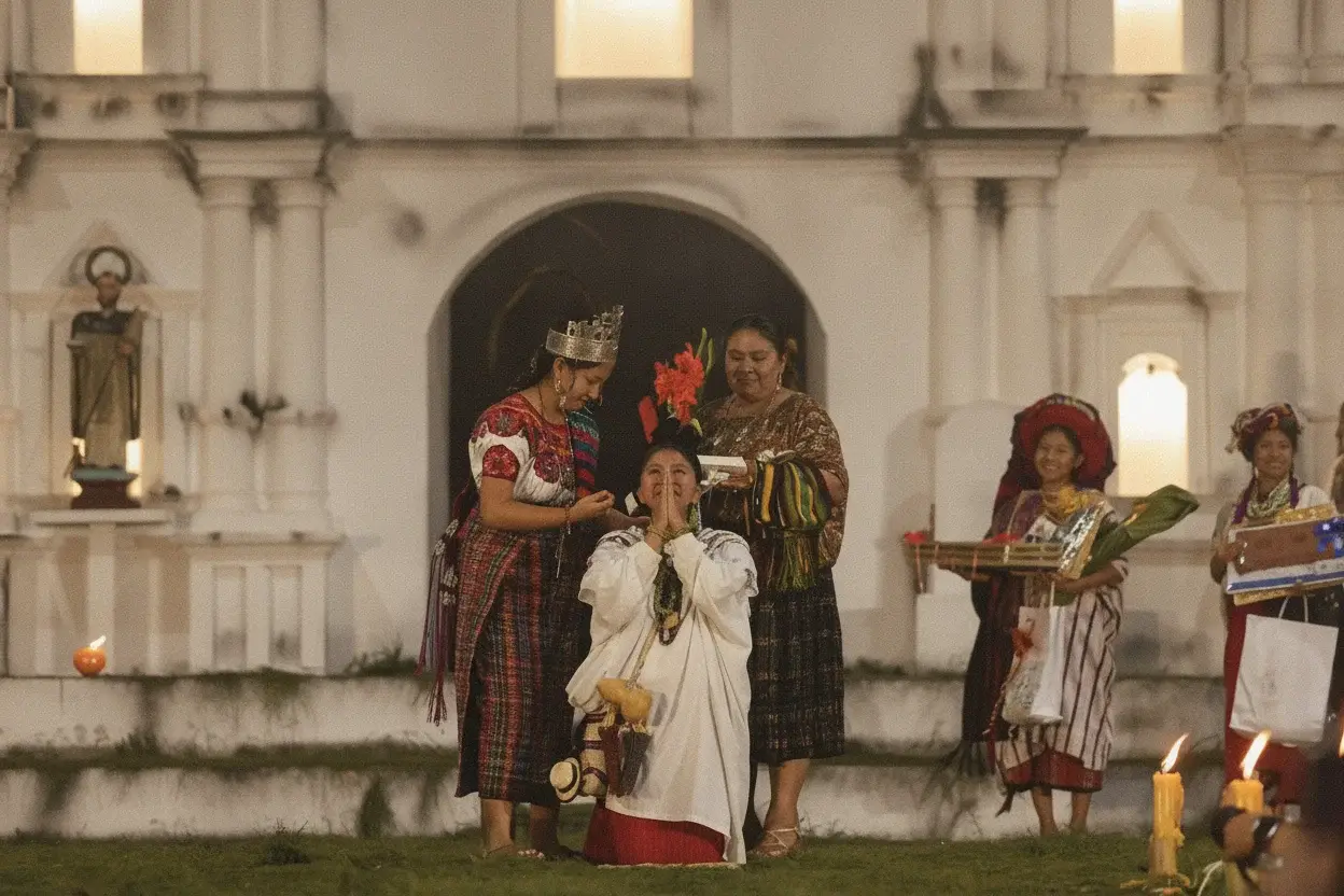 ¡Cobán de fiesta! Coronan a la nueva Rab'in Ajaw 2026-2027