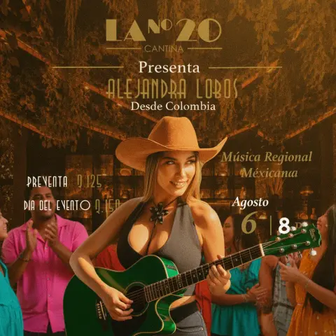 Alejandra Lobos trae todo su talento al escenario en agosto