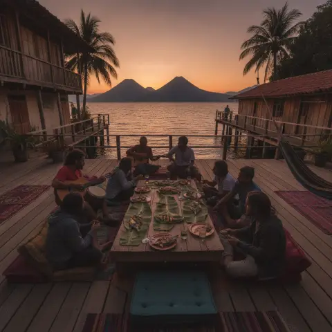 Reggae y pescadito a la orilla del lago: Escapada a Tzununá