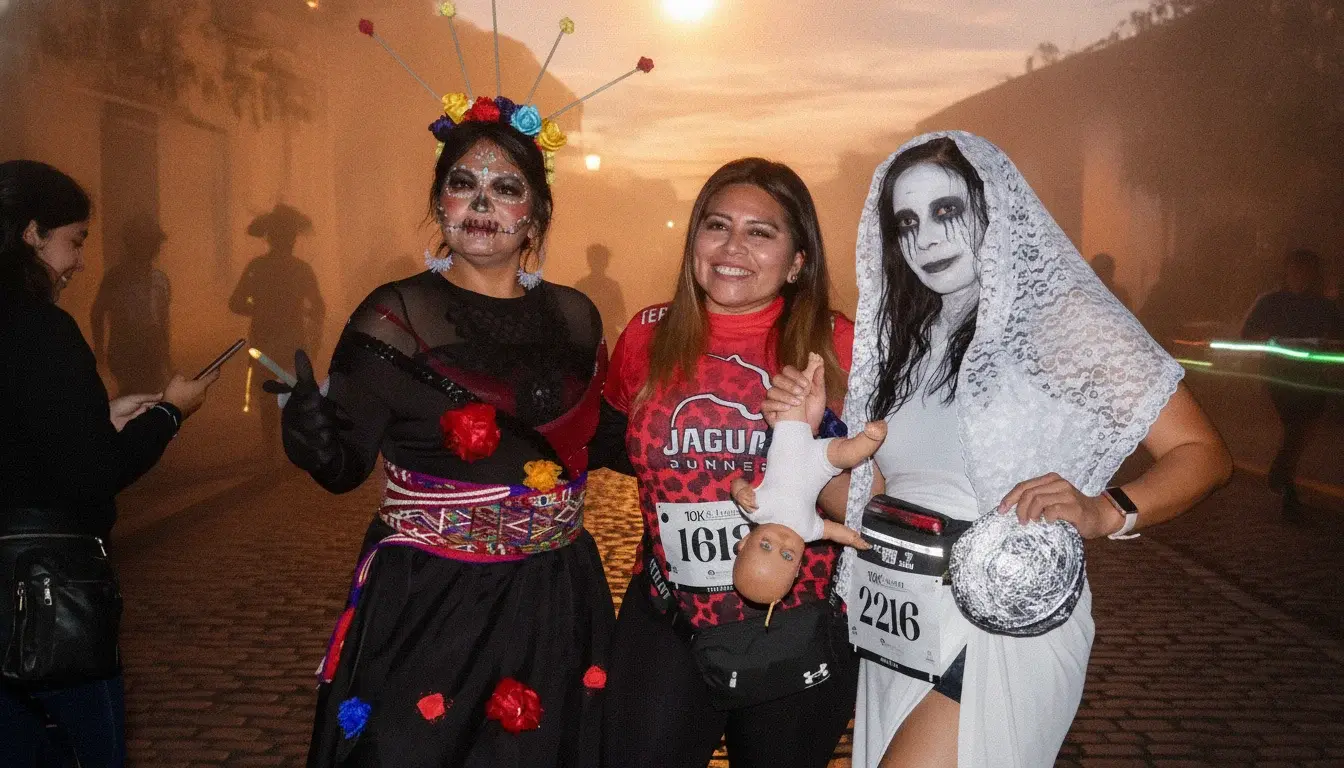 10K de Leyenda 2026: Una carrera nocturna para sudar y pegarte un buen susto en la Antigua