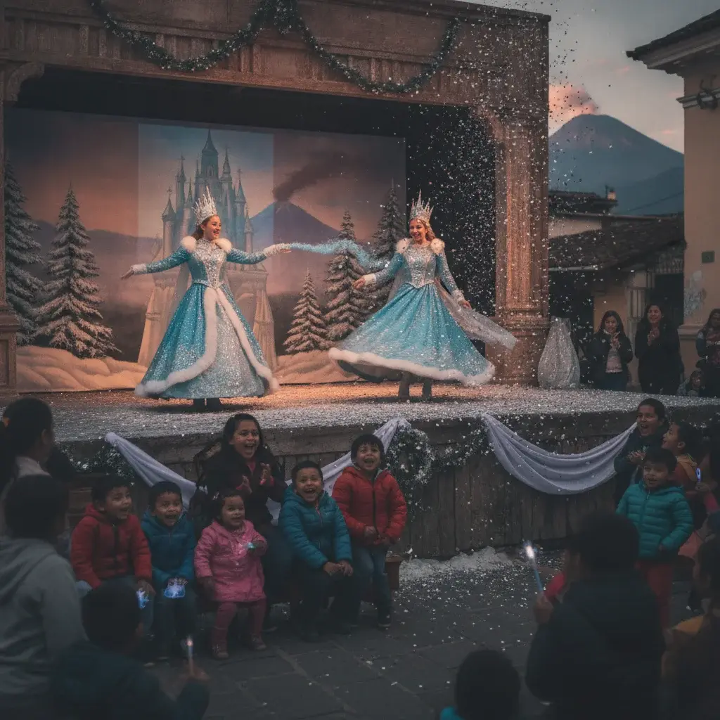 ¡A llevar a los patojos! Hoy hay magia congelada en el Teatro Lux
