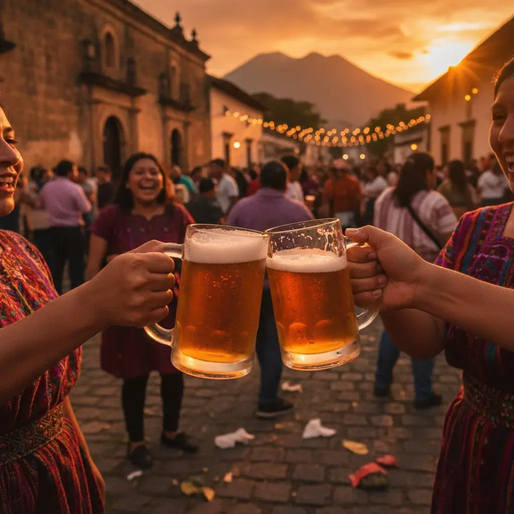 Oktosur: cerveza y buena onda con el Club Rotario Guatemala Sur