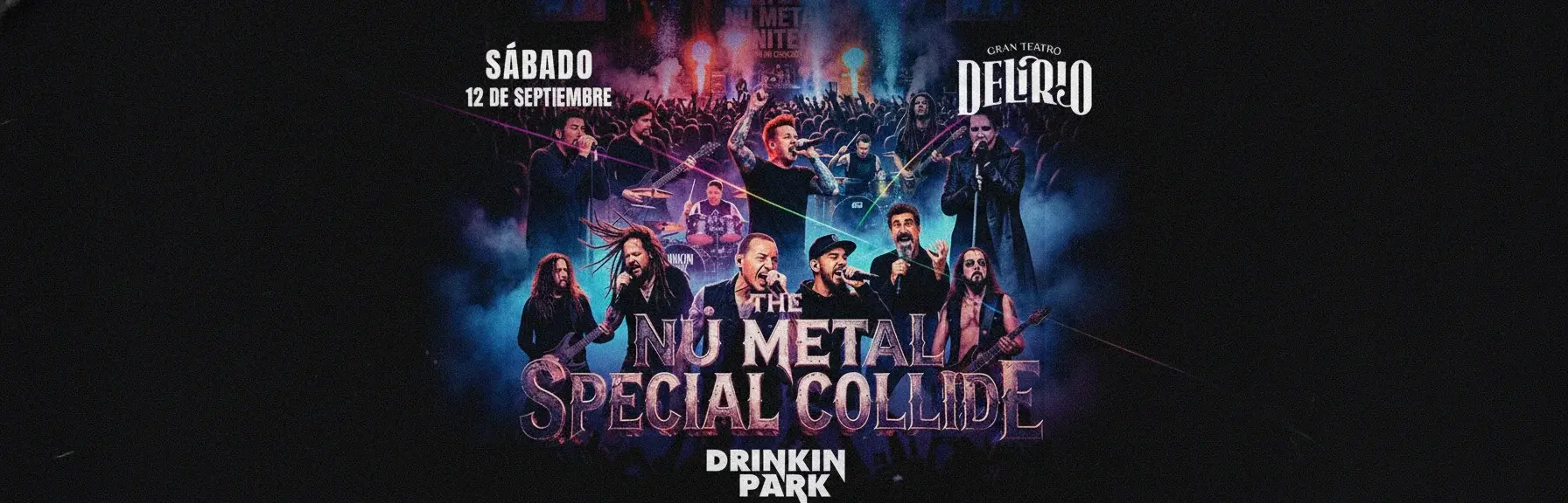 Drinkin Park: El tributo definitivo llega al Gran Teatro Delirio