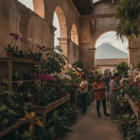 ¡Fiebre de plantas! Ecuagenera trae sus orquídeas a la Zona 12