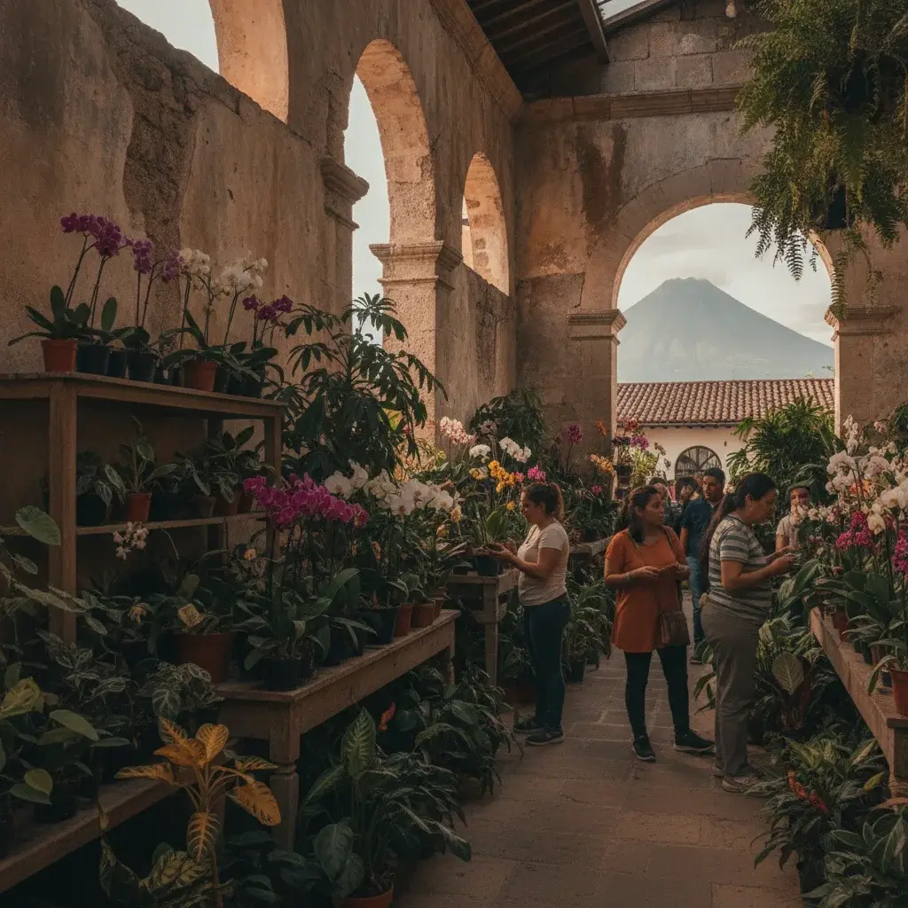 ¡Fiebre de plantas! Ecuagenera trae sus orquídeas a la Zona 12